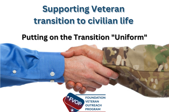 military transition, military to civilian, fvop military transition support, transitioning with your military family