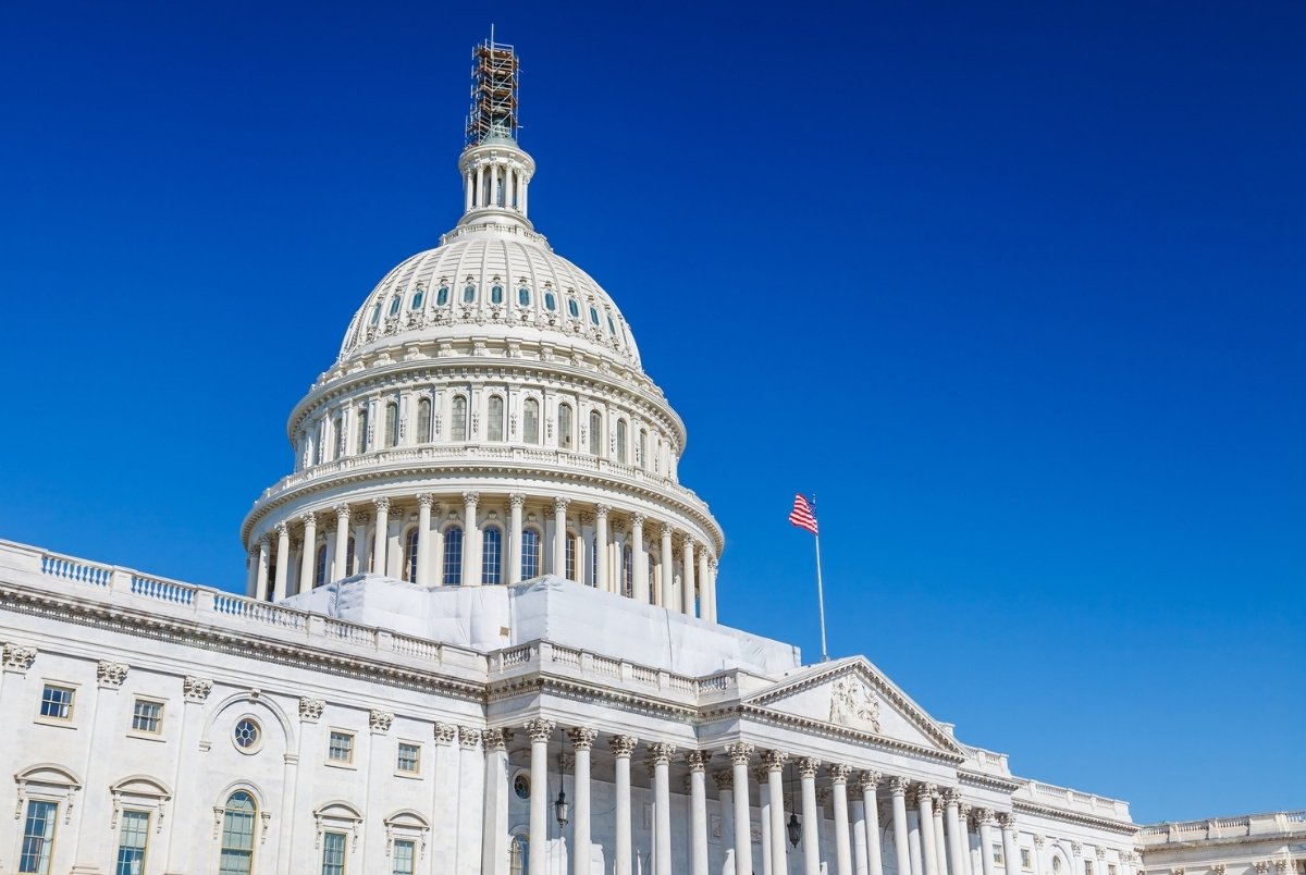 Capitol Building with Blue skys